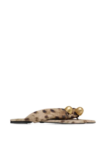Sandale Vanda Novak cu imagine cu model leopard