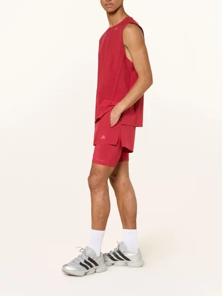 Adidas Tréninkové Šortky 2 V 1 Adidas X Entire Studios červená