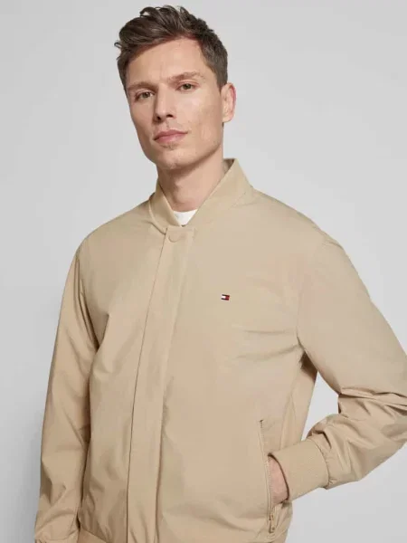 Kurtka bomber Tommy Hilfiger beżowy