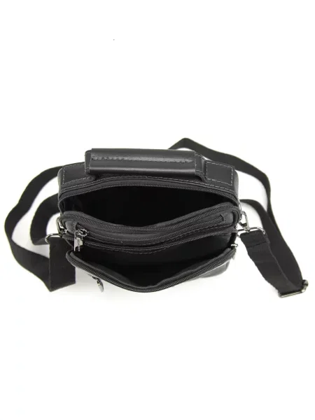RoyalBag Мессенджер Шкіра чорний