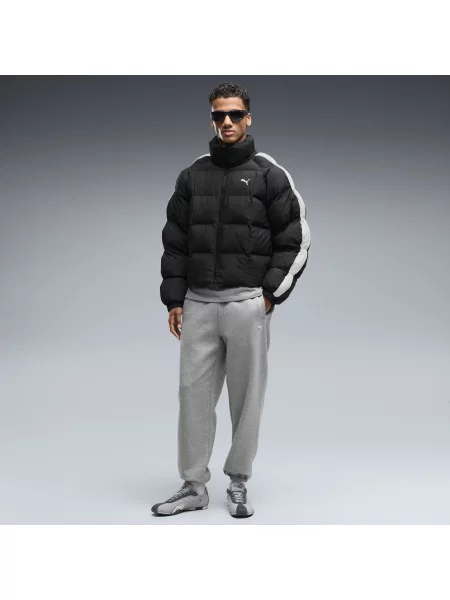 PUMA MÄ™skie spodnie dresowe Select Essentials o luÅºnym kroju Akcesoria S szary