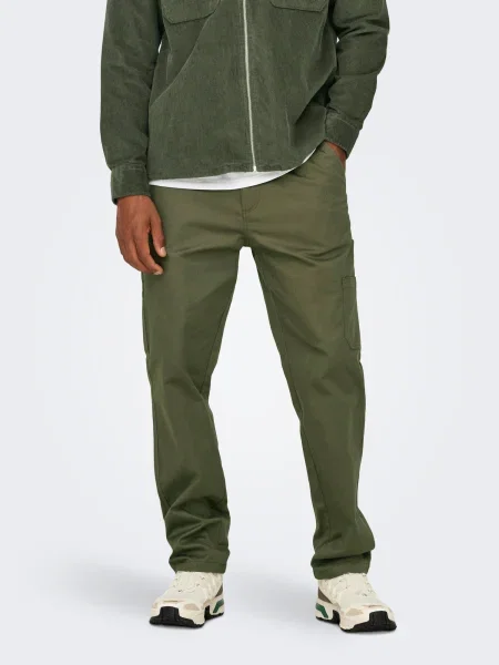 Only & Sons Pantaloni eleganČ›i ONSEDGE oliv