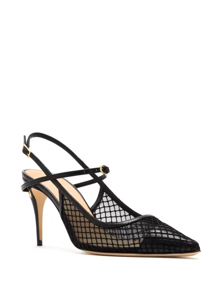 Pantofi cu toc Jennifer Chamandi din piele negru