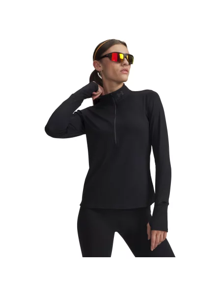 Běžecké tričko longsleeve Under Armour Launch Pro Half black/reflective černé