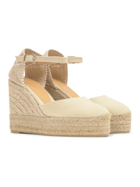 Espadryle Castañer beżowe