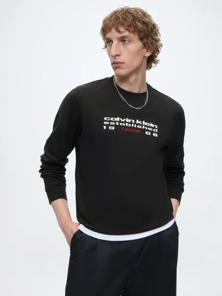Palton Calvin Klein Jeans alb