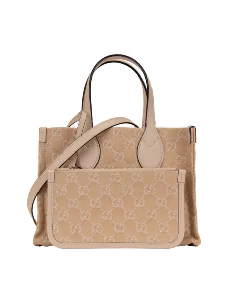 Torebka Gucci skórzana różowa