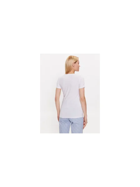 Guess Póló Slim Fit fehér