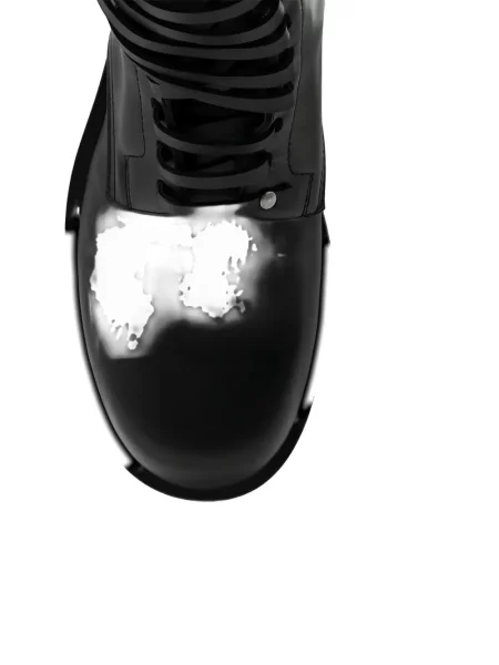 Botine Durazzi Milano cu cataramă negru