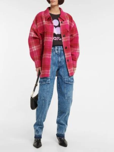 Magas derekú farmerek Isabel Marant, ãtoile kék