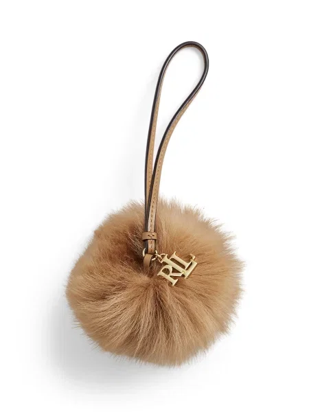 Lauren Ralph Lauren Obesek za ključe temno bež