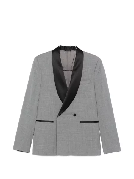 Costum Manuel Ritz cu două rânduri de nasturi gri
