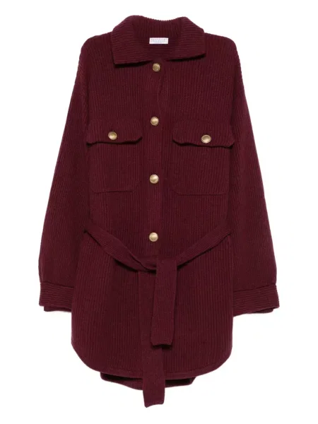 Kardigan Brunello Cucinelli czerwony