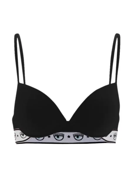 Biustonosz balkonetka Chiara Ferragni Collection czarna