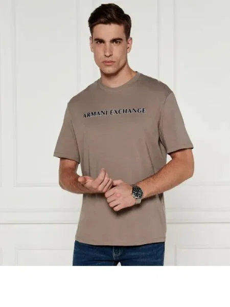 Armani Exchange Póló bézs