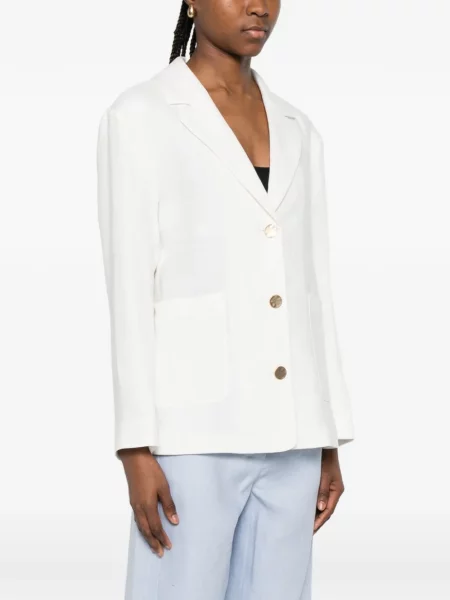 Geacă 's Max Mara de in alb