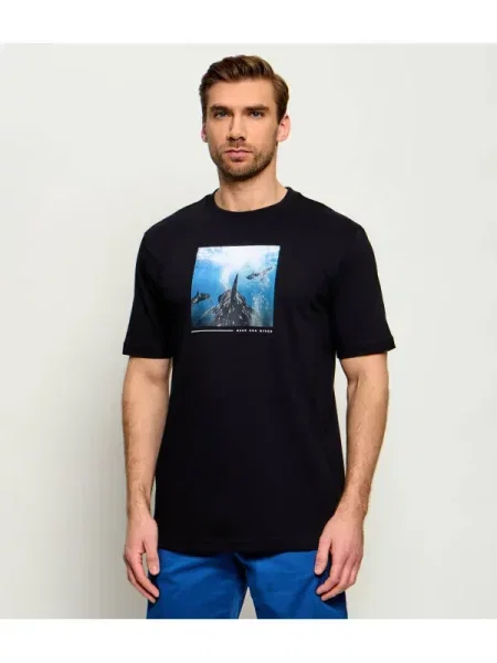 BOSS ORANGE Tricou Te_Creature negru