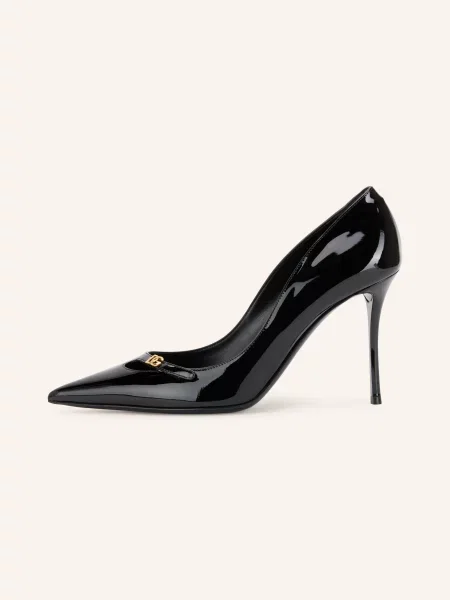Dolce & Gabbana Lakované Lodičky černá