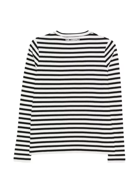 Tricou Karl Lagerfeld cu imagine alb