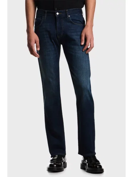 Джинси Emporio Armani сині