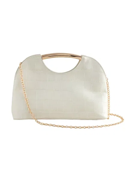 Geantă plic Next alb