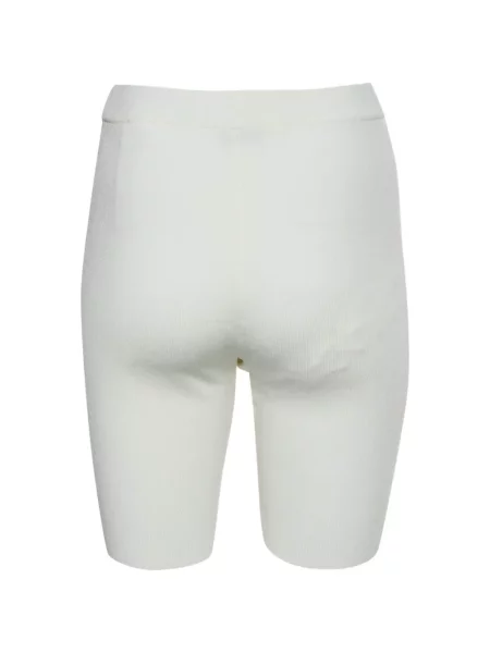 Pantaloni scurți Sandro tricotate alb
