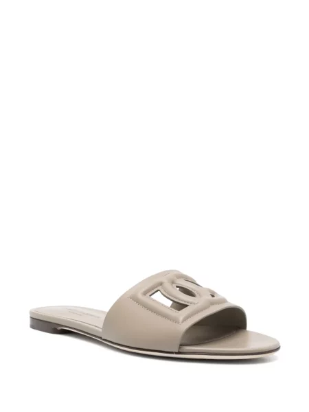 Sandale Dolce & Gabbana din piele gri