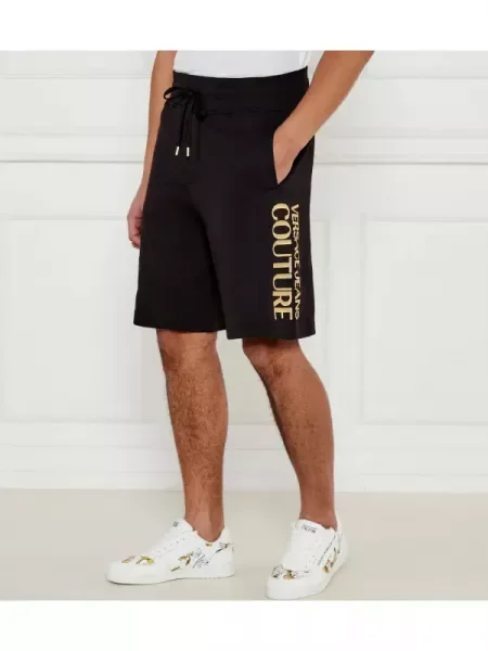 Versace Jeans Couture Pantaloni scurți | Relaxed fit negru