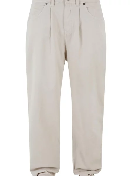 Urban Classics Kalhoty světle šedá béžové