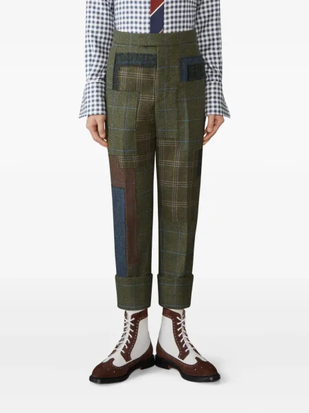 Pantaloni Thom Browne verde