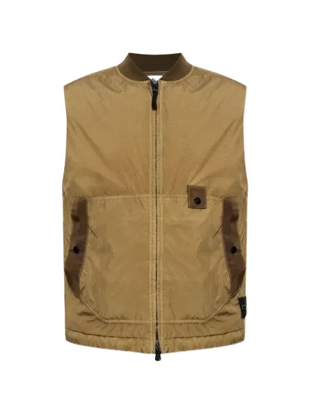 Vestă Stone Island cu strasuri verde