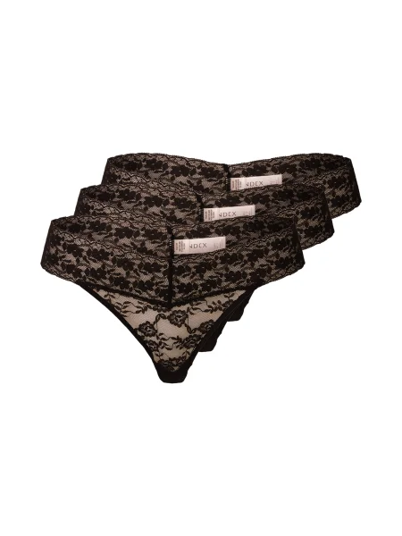 Lindex Tanga Lacey' negru