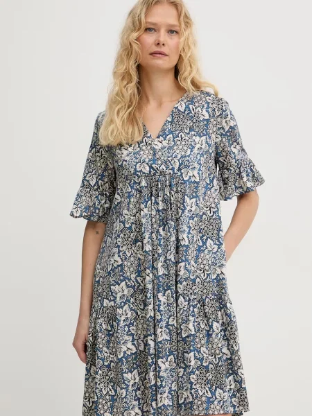 Weekend Max Mara rochie din FUOCO albastru
