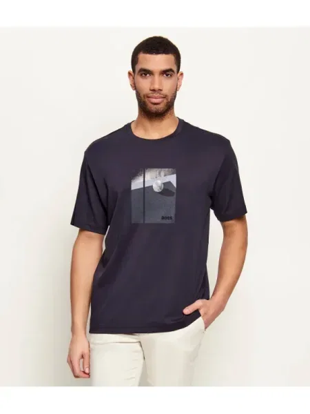 BOSS GREEN Tricou TS_Join | Relaxed fit verde
