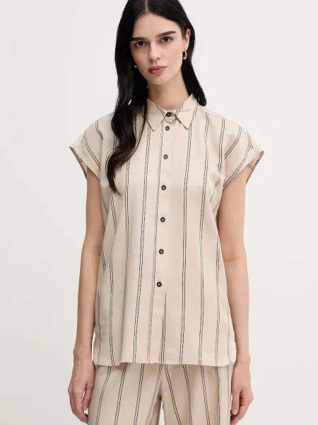 Marc Aurel cămașă cu guler clasic regular bej