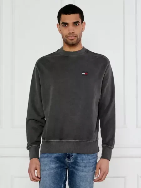 Tommy Jeans Pulóver | Relaxed fit fekete