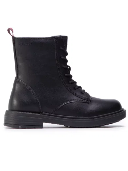 Μπότες Geox J Eclair G. D S μαύρο