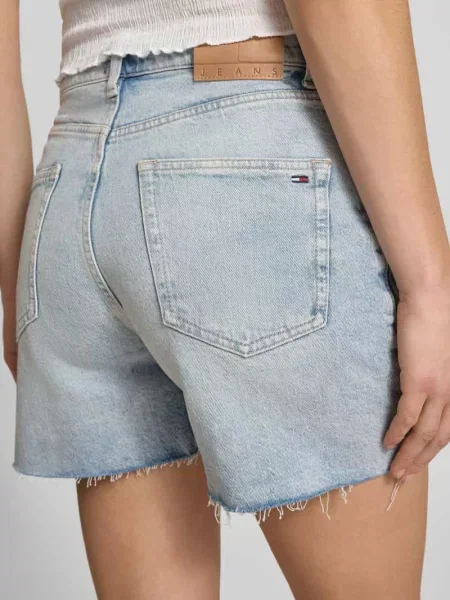 Krótkie szorty jeansowe Tommy Hilfiger Jeans niebieskie