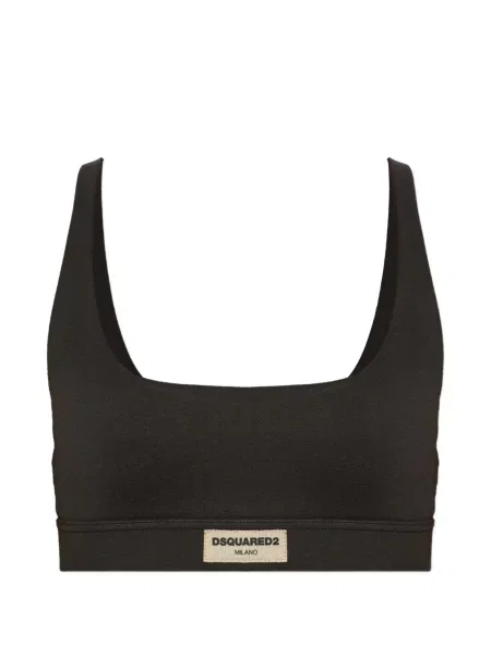 Podprsenka Dsquared2 s autogramem černá