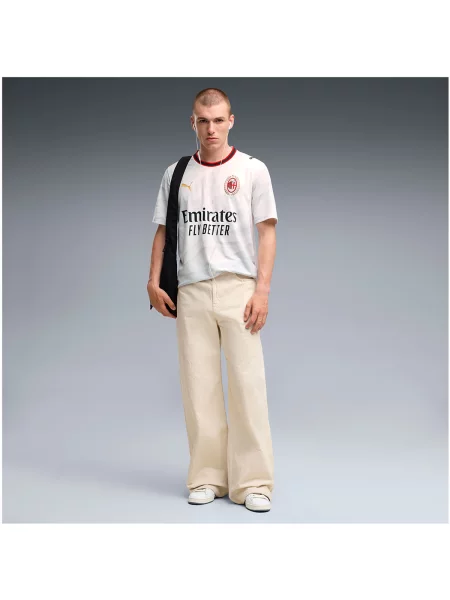 Džerzej tričko Puma biela