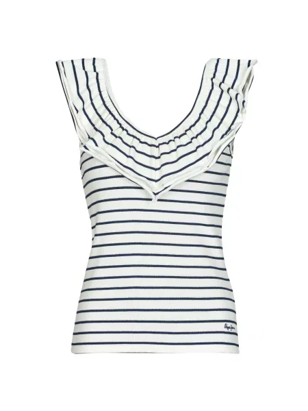 Top Pepe Jeans bela
