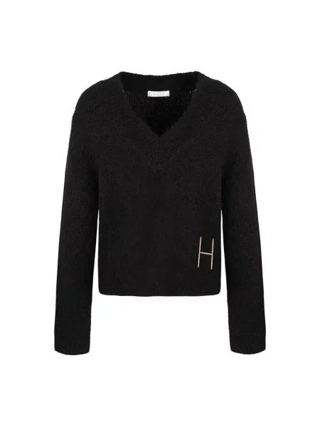 Dzianinowy sweter Hést czarny