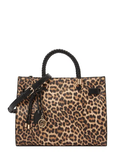 Liu Jo Ručna torbica karamela / tamno smeđa crna