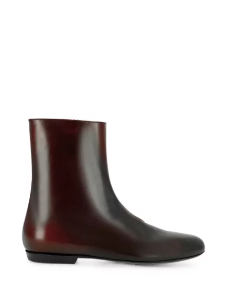 Botine Dries Van Noten din piele maro