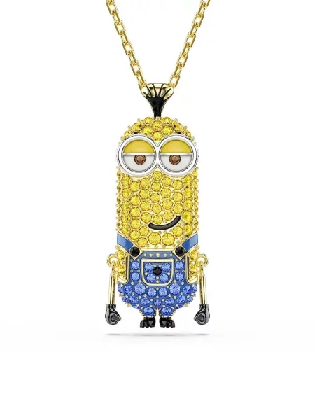 Swarovski colier cu pandantiv de damă placat cu aur cu cristal Swarovski MINIONS