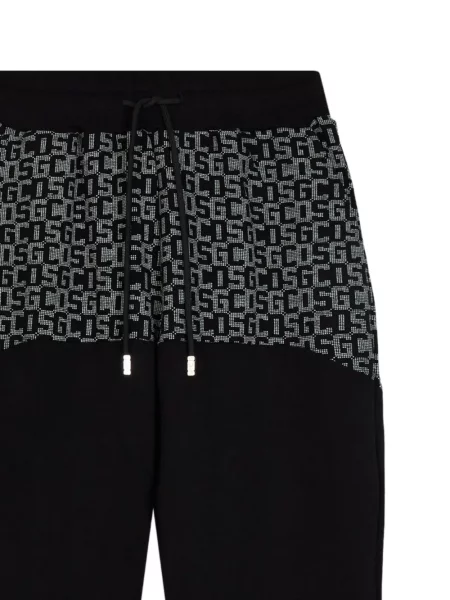Pantaloni Gcds cu imagine alergare negru
