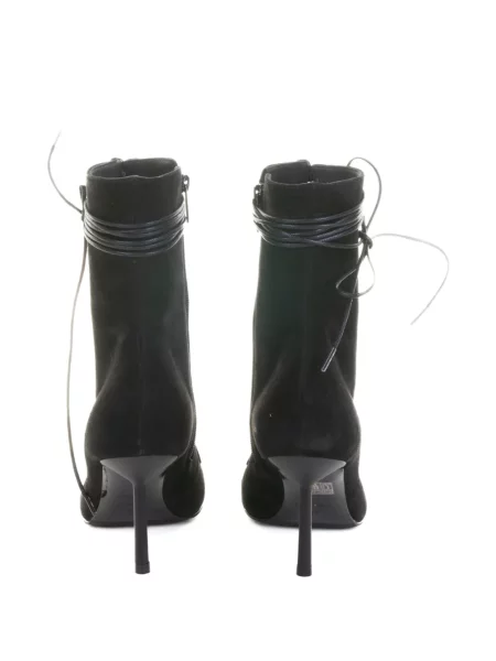 Botine Le Silla cu șireturi din dantelă negru