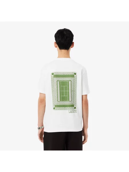Футболка Lacoste белая