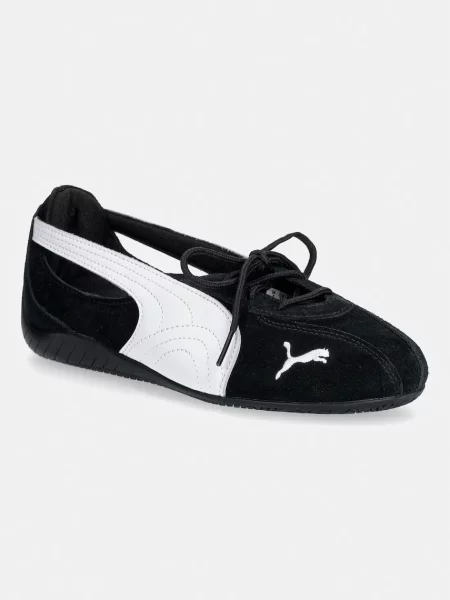 Puma balerini din piele Speedcat Ballet Nova negru