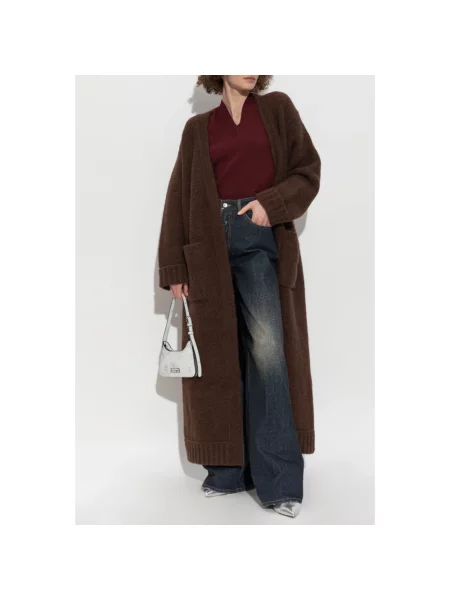 Sweter Dsquared2 wełniany czerwony
